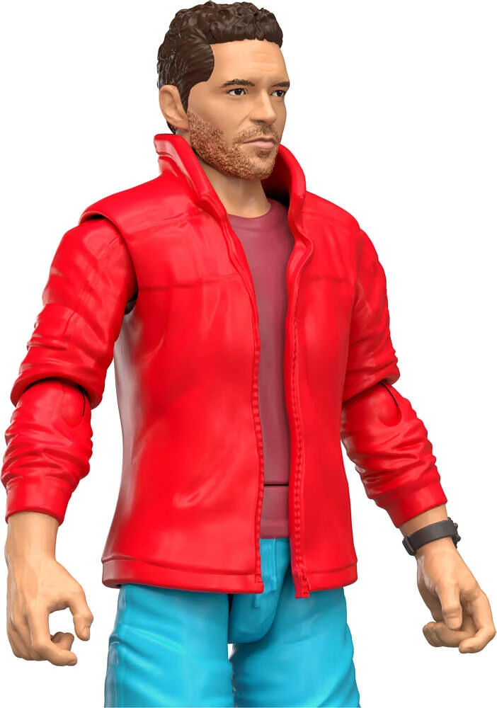 Jurassic World Rebirth Reuben Delgado & Parasaurolophus Figures Pack, 3.75-inch Scale