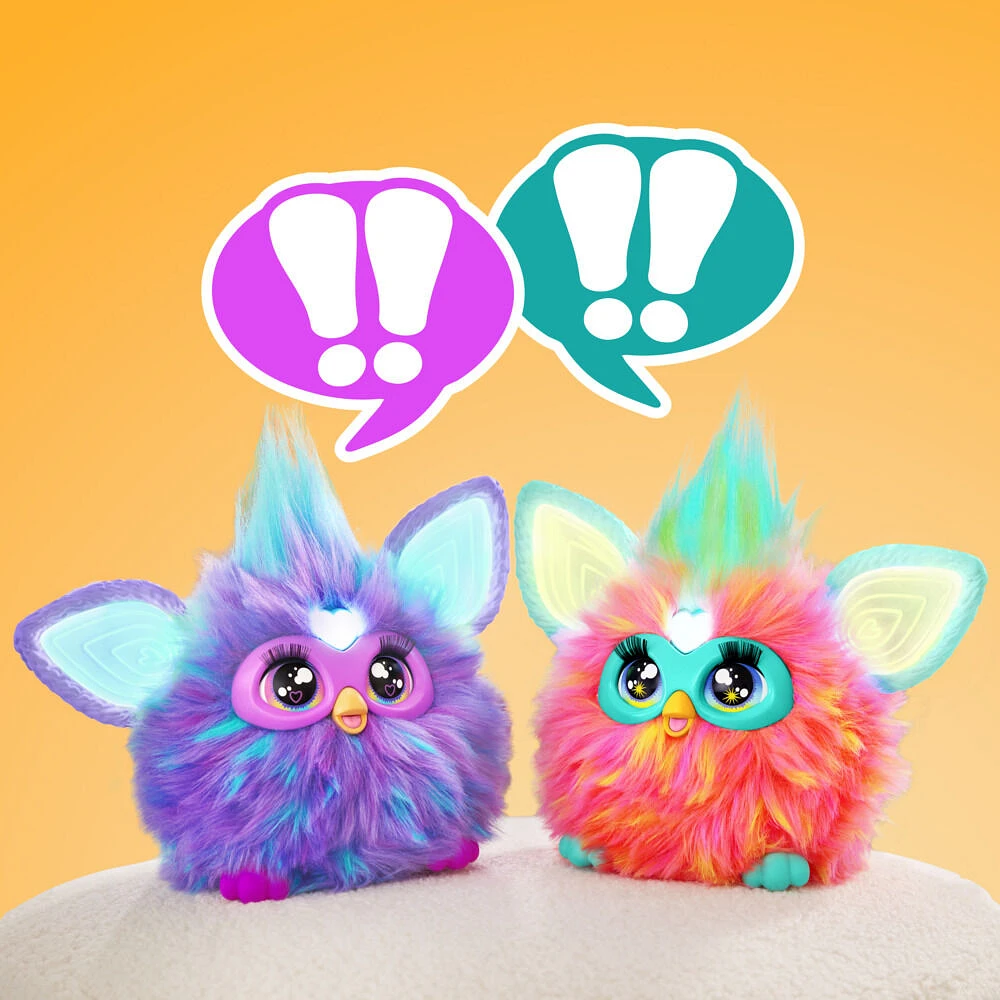 Furby Purple Interactive Plush Toy - English Version