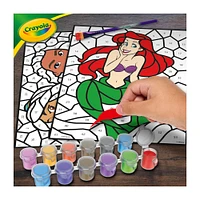 Crayola Paint & Peel Mosaic Stickers Kit, Disney Princess