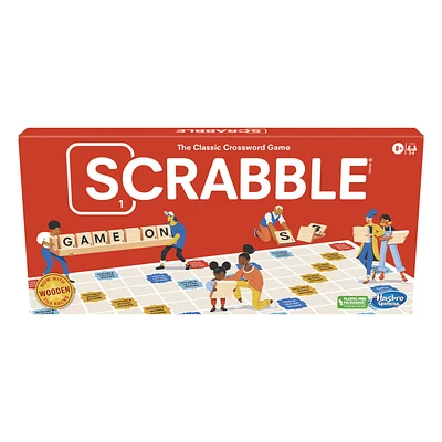 Jeu de plateau Scrabble, jeu de mots croisés classique - Édition anglaise