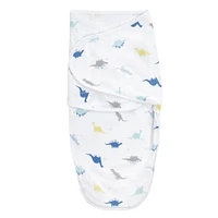 Aden + Anais Essentials 3-Pack Easy Swaddle Wrap Dino-Rama 0-3 M