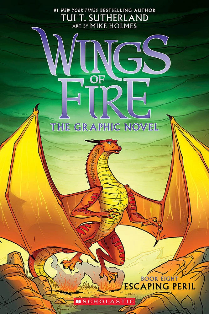 Escaping Peril: A Graphic Novel (Wings of Fire Graphic Novel #8) - Édition anglaise