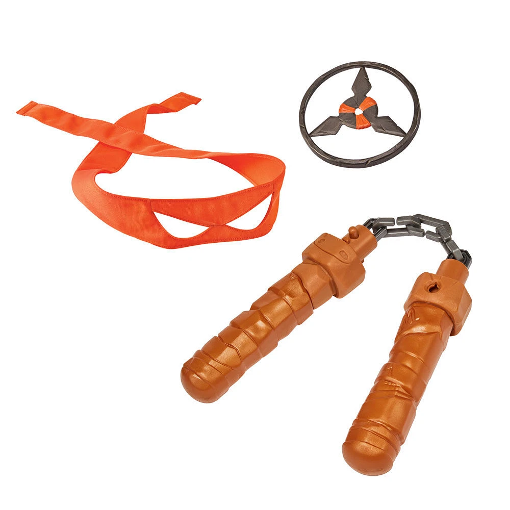 Les Tortues Ninja Mutantes : Mutant Mayhem Michelangelo Nunchuka Basic Role Play Set