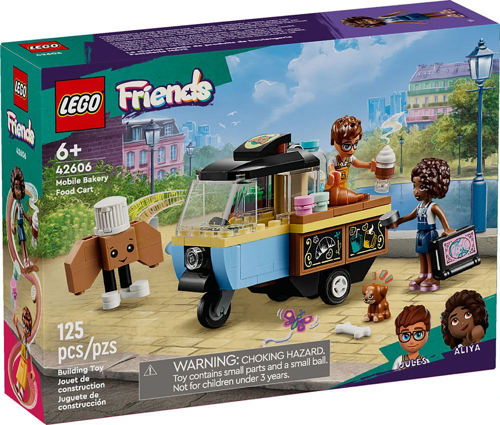 Jouet LEGO Friends Le chariot mobile de produits de boulangerie 42606