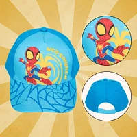 Spidey And His Amazing Friends Hat Blue Size 2-3X