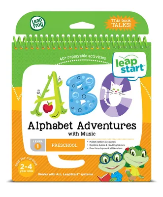 LeapFrog LeapStart Preschool Alphabet Adventures Activity Book - English version