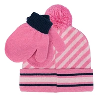 Minnie Mouse Hat And Glove Set Pink