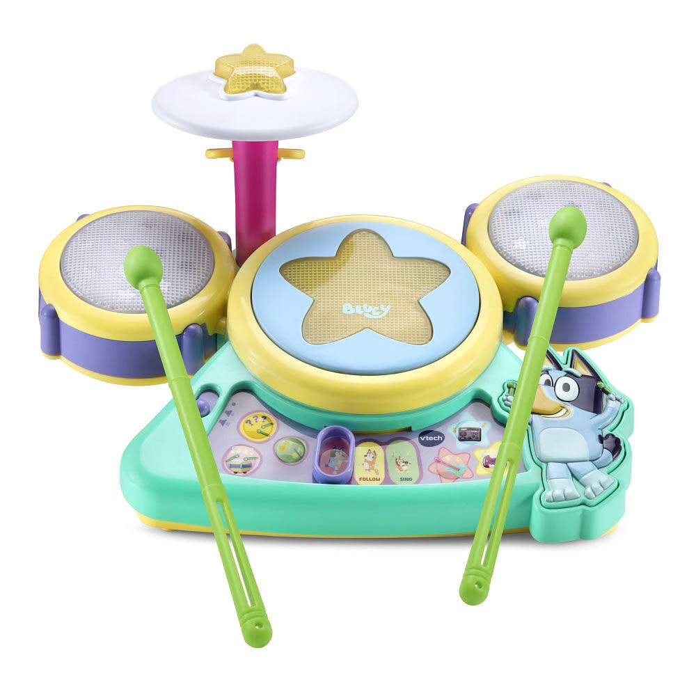 VTech Bluey Hooray Drum Set - Édition anglaise