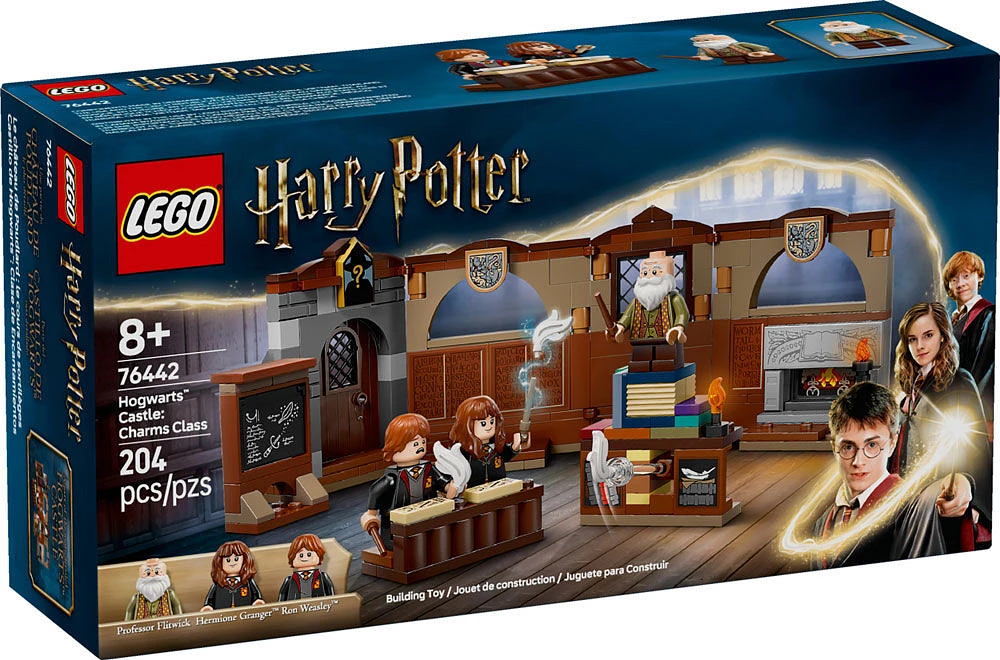 LEGO Harry Potter Le château de Poudlard : le club de sortilèges, Jouet de sorcier pour enfants, Ensemble de jeu de classe 76442