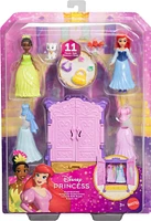 Disney Princess Royal Wardrobe Set with Ariel & Tiana Dolls - R Exclusive