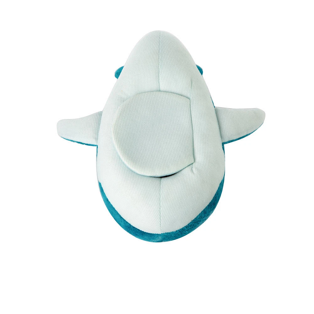 Tranquil Whale de Cloud b Ensemble Veilleuse Baleine Bleu à Effet Sous-Marin et Musique avec hochet en peluche
