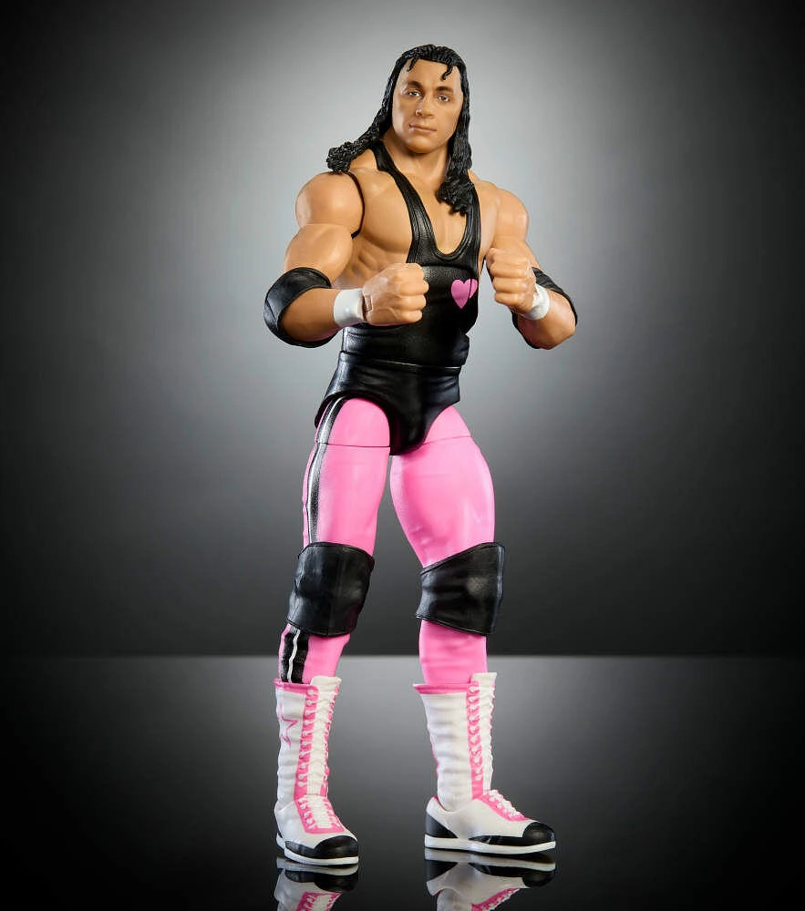 WWE WrestleMania Elite Collection Bret 'Hit Man' Hart Action Figure