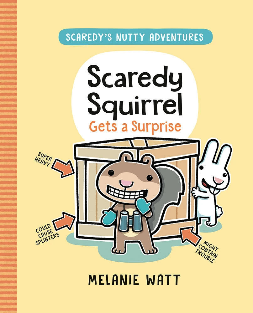 Scaredy Squirrel Gets a Surprise - English Edition