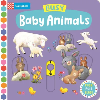 Busy Baby Animals - English Edition