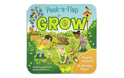 Peek-a-Flap: Grow - Édition anglaise