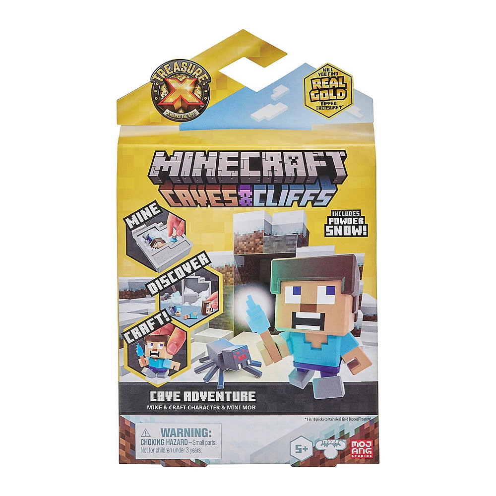 Treasure X Minecraft S2 Caves and Cliffs Adventure World Pk