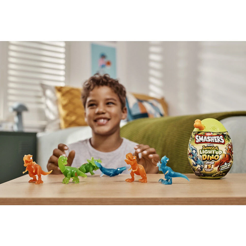 Smashers Nano Jurassic Light up Dino by ZURU
