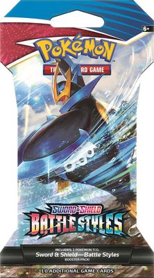 Pokemon Sword & Shield "Battle Styles" Sleeved Booster - English Edition