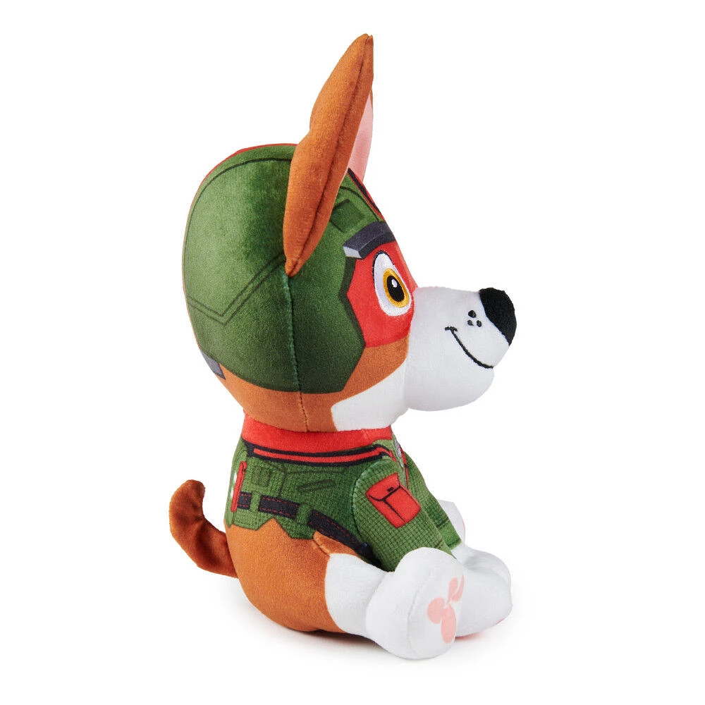 PAW Patrol Jungle Pups, Peluche Tracker de 20,3 cm, animal en peluche