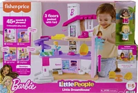 Fisher-Price Little People Barbie Little DreamHouse Playset - English and French