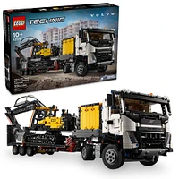 LEGO Technic Le camion Volvo FMX et l'excavatrice électrique EC230 42175