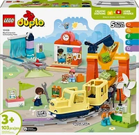 LEGO DUPLO Town Big Interactive Community Train Set - Learning Toddler Train Toy Playset - 10428