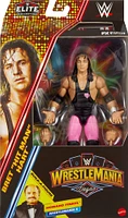 WWE-Élite WrestleMania-Bret Hart-Figurine Premium Live Event