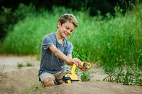 Excavatrice à interrupteur d'alimentation CAT Construction