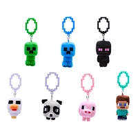 Peluches accrochables Minecraft