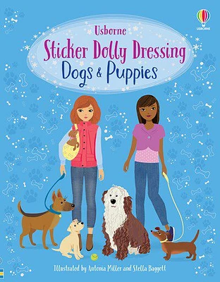 Sticker Dolly Dressing Dogs and Puppies - Édition anglaise