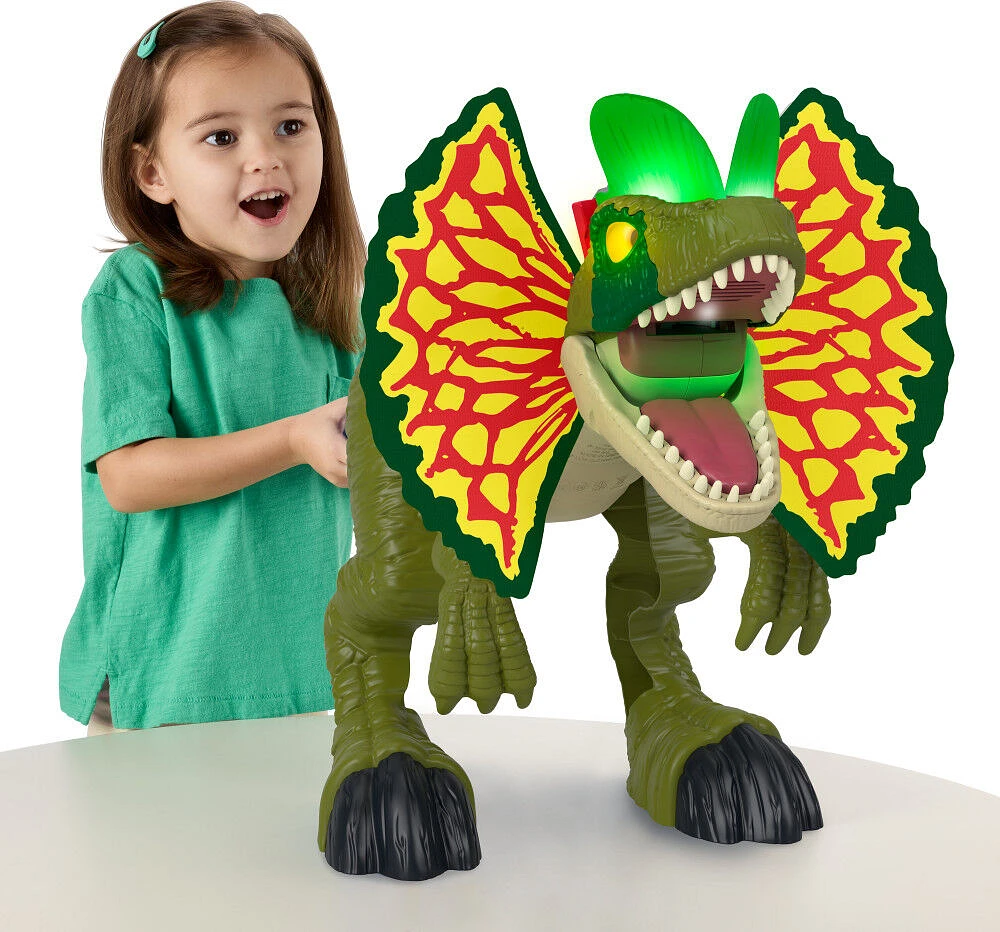 Imaginext Jurassic World Attack Mode Dilophosaurus