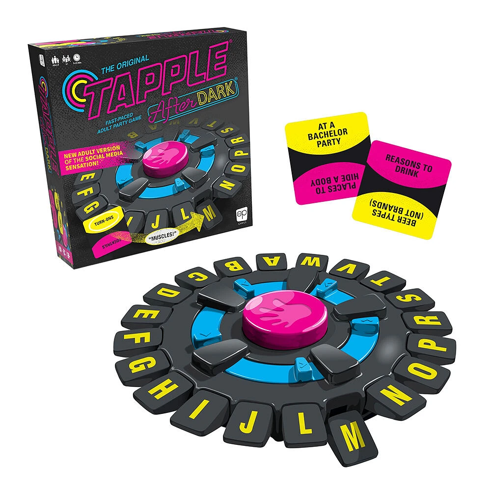 USAopoly The Original Tapple After Dark jeu de plateau - Édition anglaise