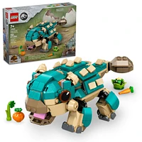 LEGO Jurassic World Baby Bumpy: Ankylosaurus Dinosaur Toy, Fun Gift for Camp Cretaceous Fans 76962