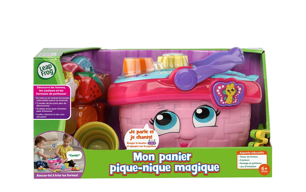 LeapFrog Shapes & Sharing Picnic Basket