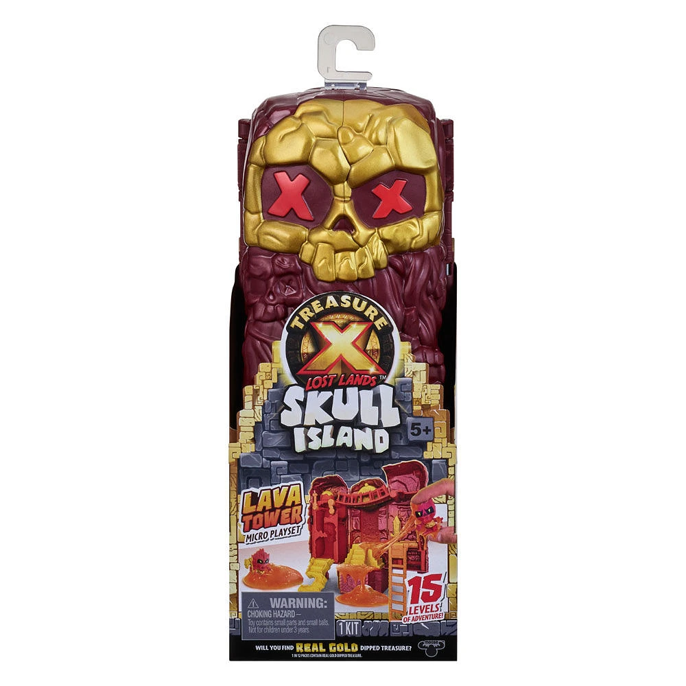 Treasure X Lost Lands Skull Island Treasure Tower Pk Lava Tower