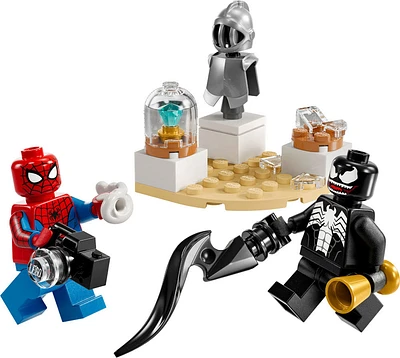 LEGO Marvel Venom's Museum Robbery Building Set - with Spider-Man and Venom Minifigures - 30707