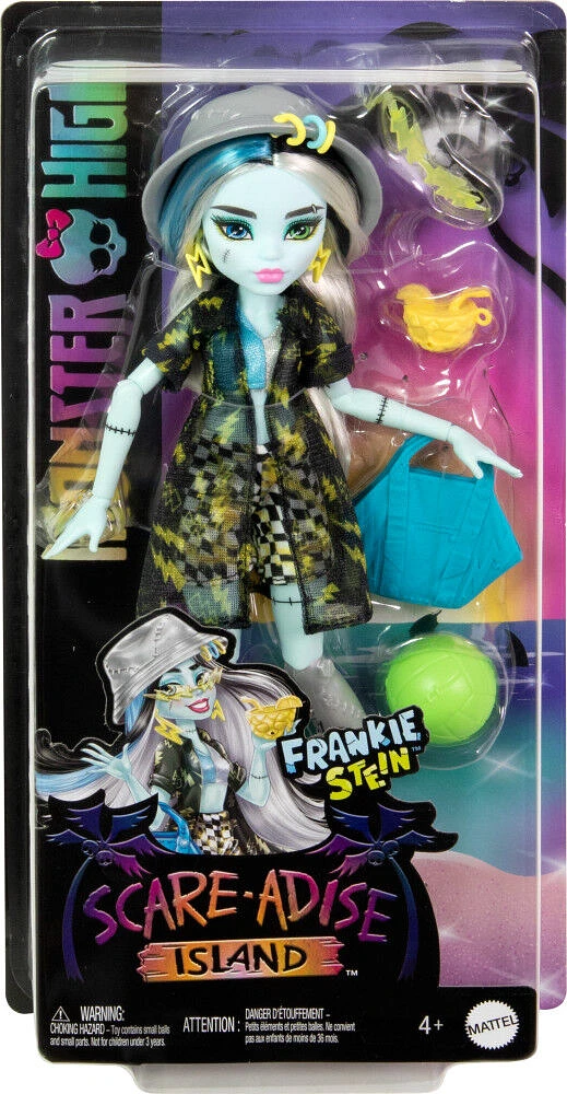 Monster High Scare-adise Island Frankie Stein Fashion Doll