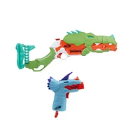 Nerf DinoSquad Combo Pack, 2 blasters Nerf aux designs de dinosaures exclusifs, 15 fléchettes en mousse Nerf Elite - Notre exclusivité