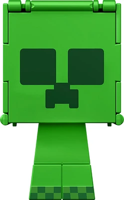 Minecraft Flippin' Figs Figures Collection Creeper + Charged Creeper