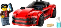 LEGO City Red Sports Car Building Toy - Educational Gift for Birthdays and Holidays - 60448