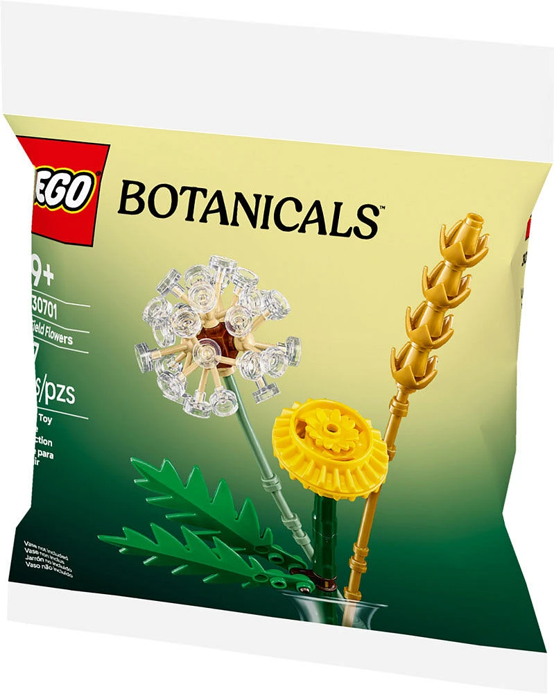 LEGO Botanique Les fleurs des champs, ensemble de construction 30701