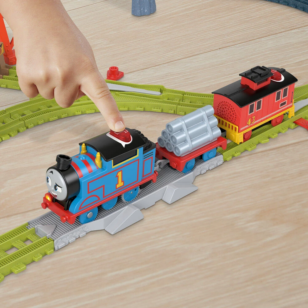 Fisher-Price Talking Thomas & Brake Car Bruno Train Set