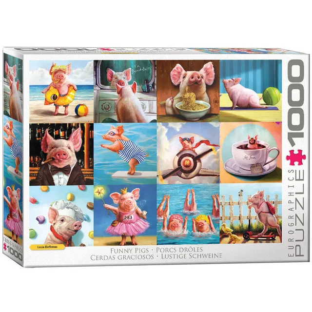 Spam Sizzle, Pork, and Mmm 1000-Piece Puzzle