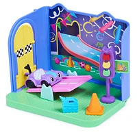 Gabby's Dollhouse, Carlita Purr-ific Play Room with Carlita Toy Car, Accessories, Furniture and Dollhouse Deliveries