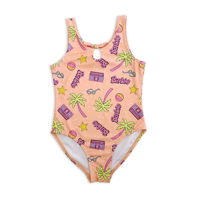 Maillot de Bain Une Pièce Barbie