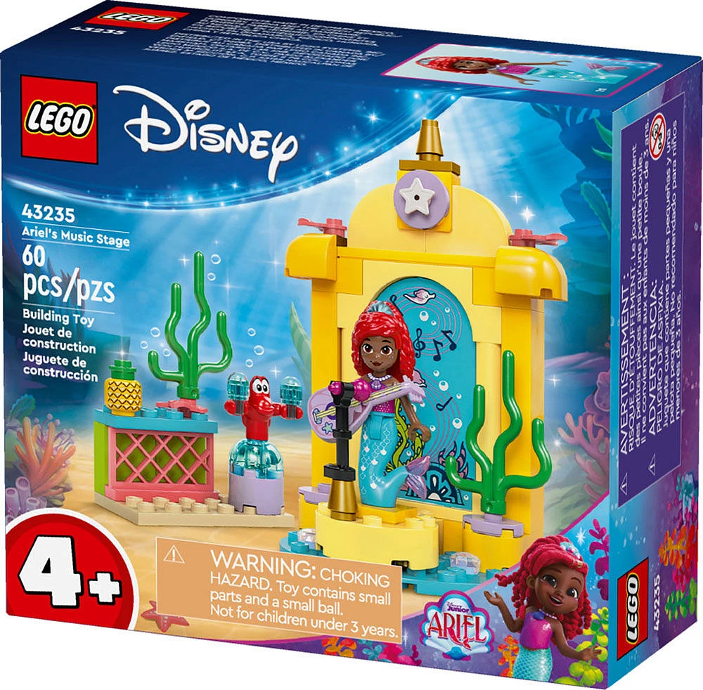 LEGO Princesses Disney La scène musicale d'Ariel 43235