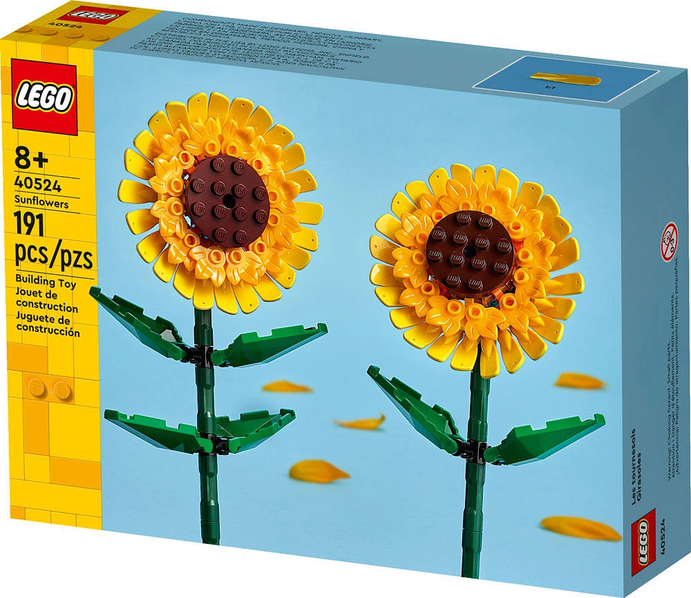 LEGO Sunflowers Building Toy Set 40524