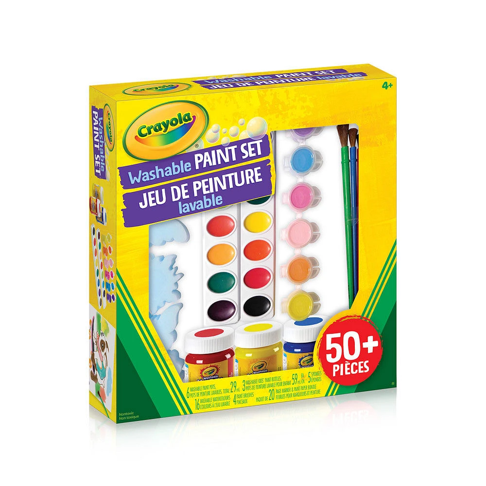 Jeu de peinture lavable Crayola