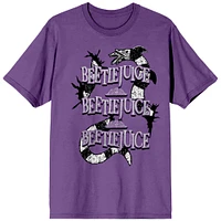 Beetlejuice Sand Worm Purple T-Shirt