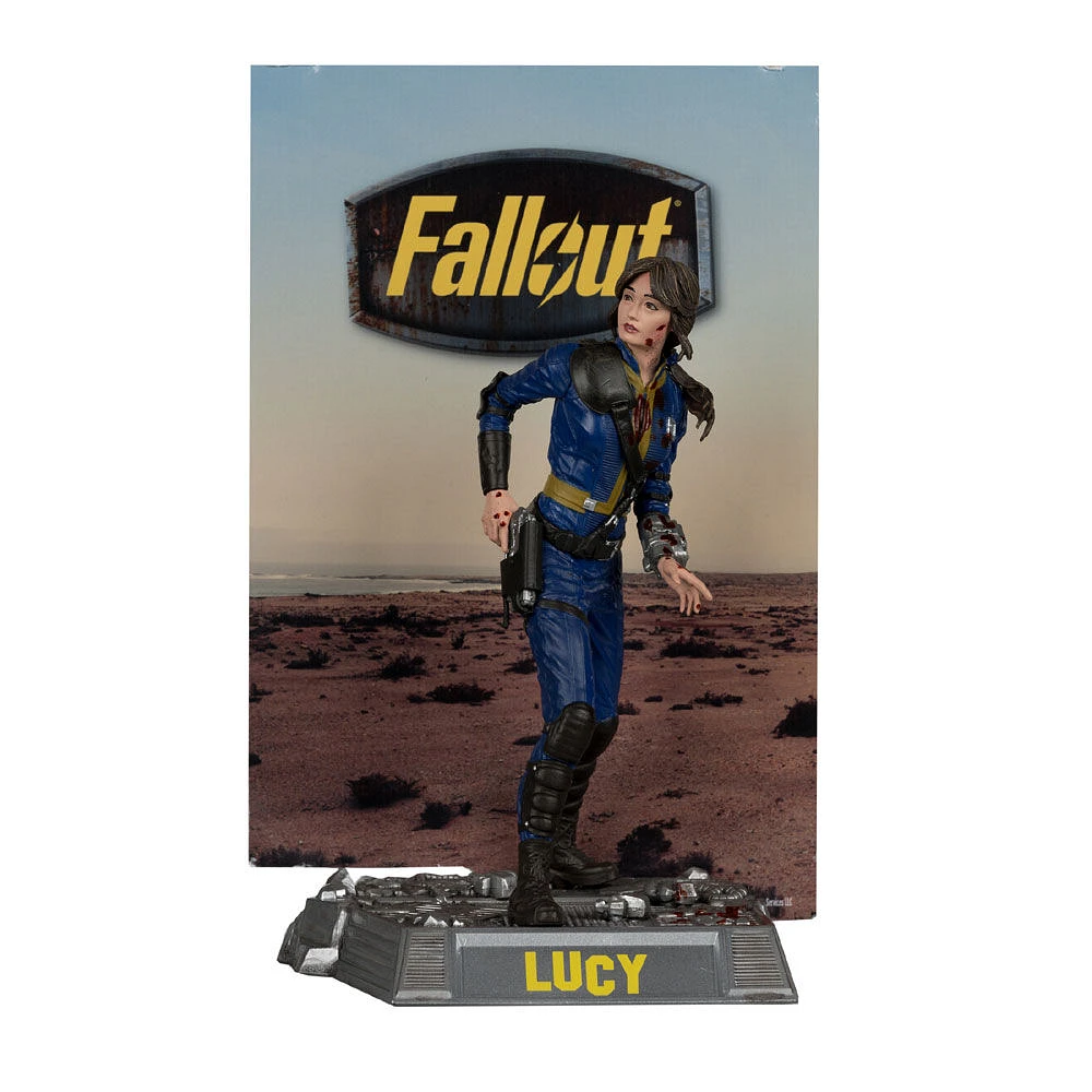 Movie Maniacs - Fallout Lucy, Maximus, The Ghoul & Vault Boy 6" Posed Figures 4pk